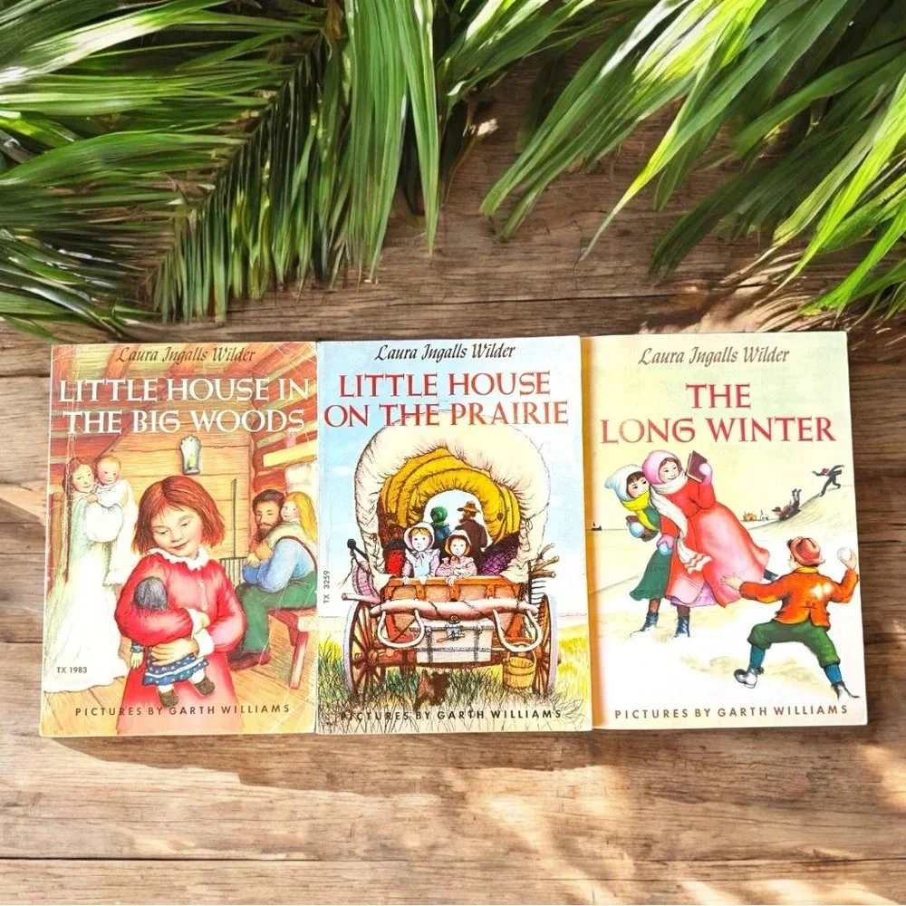 VINTAGE Little House on the Prairie - Set of 3 Paperbacks